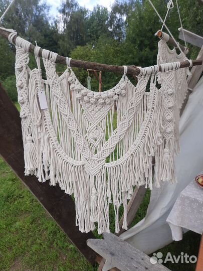 Настенное панно макраме