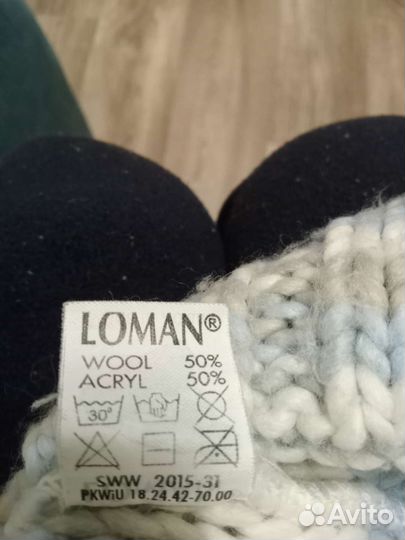 Комплект шапка и шарф