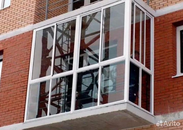 Остекление балконов и лоджий под ключ T7253