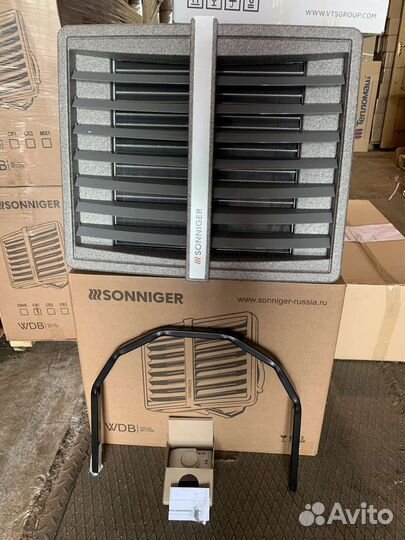 Тепловентилятор водяной 25 квт sonniger CR 1