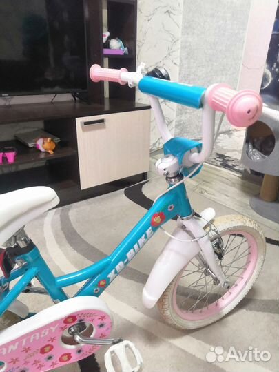 Детский трехколесный велосипед бу