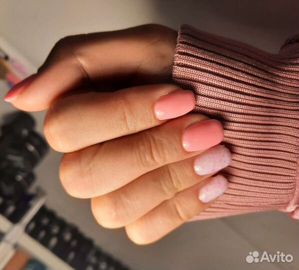 Маникюр с покрытием