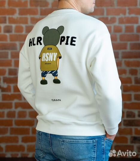 Свитшот вышивка/принт