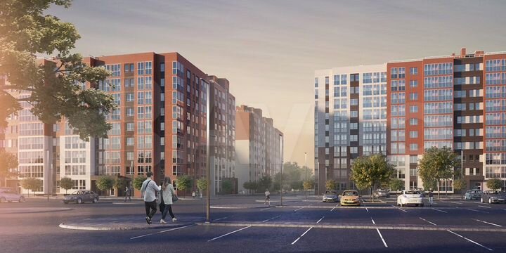 3-к. квартира, 77,4 м², 6/9 эт.