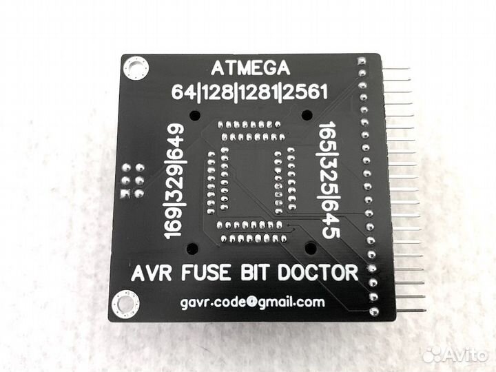 Адаптер QFP64 ZIF для Fuse Bit Doctor