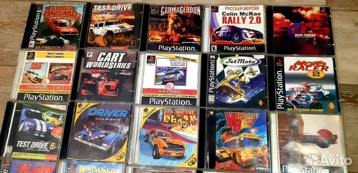 Редкие диски к Playstation One - супер коллекция