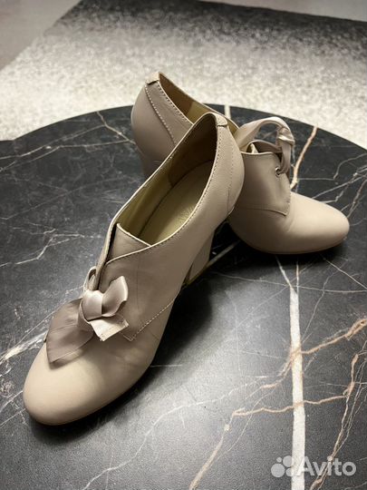 Ботильоны натуральная кожа