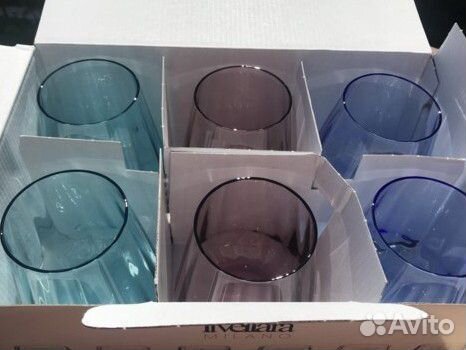 Новый набор стаканов Livellaro Milano