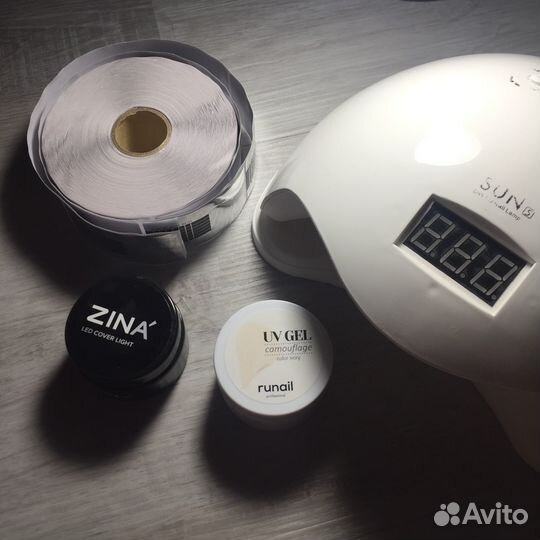 Набор для наращивания ногтей гель лак