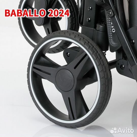 Прогулочная коляска baballo 2024 серая