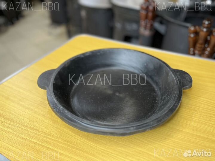Крышка сковорода чугунная