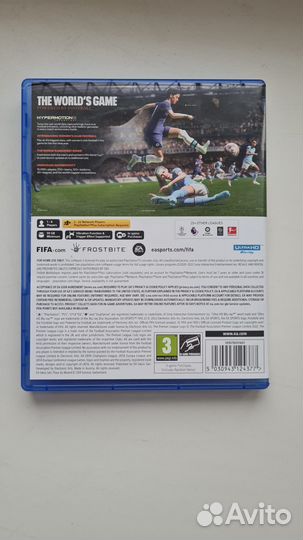 Fifa 23 ps5 диск русская озвучка