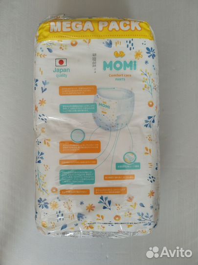 Подгузники трусики momi comfort care L