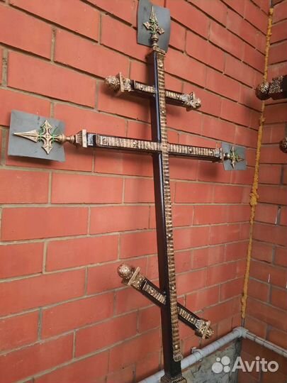 Кованный православный крест