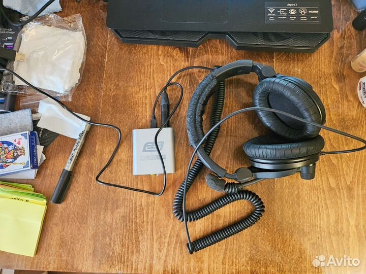 Наушники Senheiser HMD 280 Pro + ESI UGM96