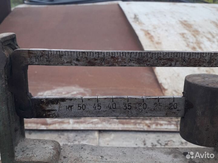 Весы торговые механические