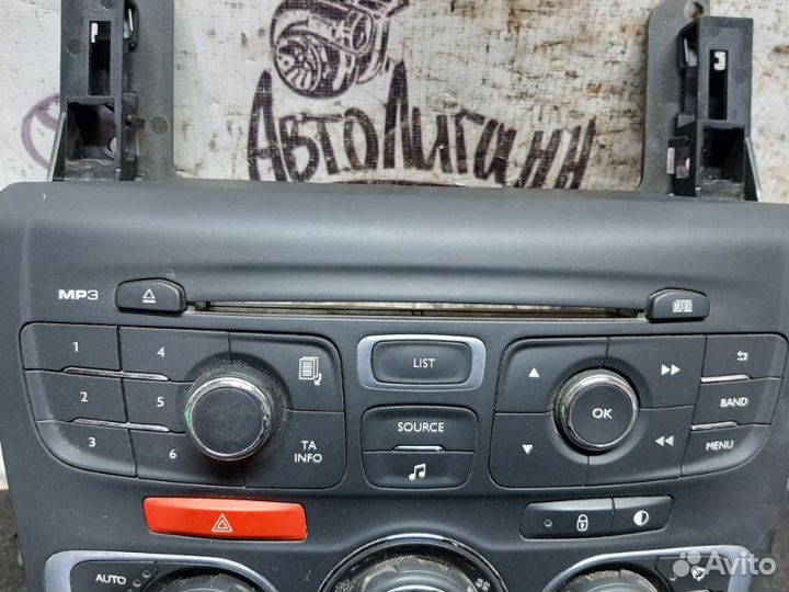 Блок управления климат-контролем Citroen C4 B7