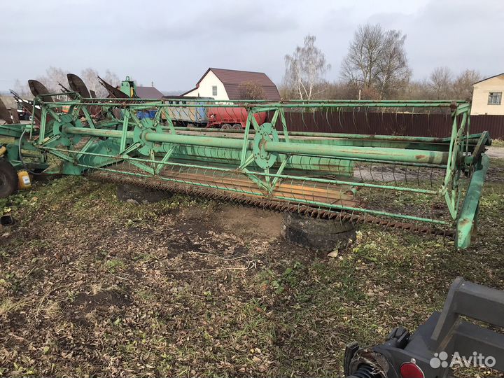 Жатка Бердянский завод сельхозтехники ЖВН-6У, 2001