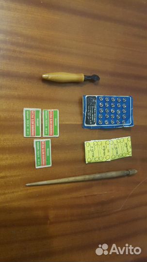 Иголки для швейн. машин. и др. принадл винтаж СССР