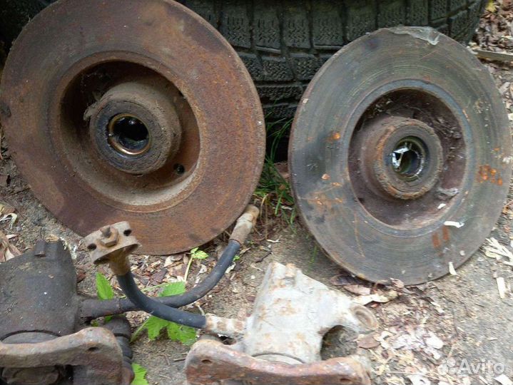 Задние тормозные диски гольф 2