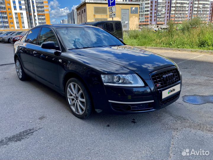 Audi A6 3.1 AT, 2008, битый, 250 000 км