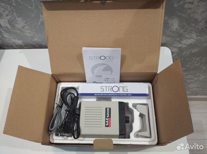 Машинка для маникюра и педикюра Strong 204 L