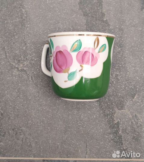 Фарфор Вербилок. 2 чайные пары