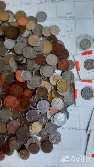 Лот иностранных монет