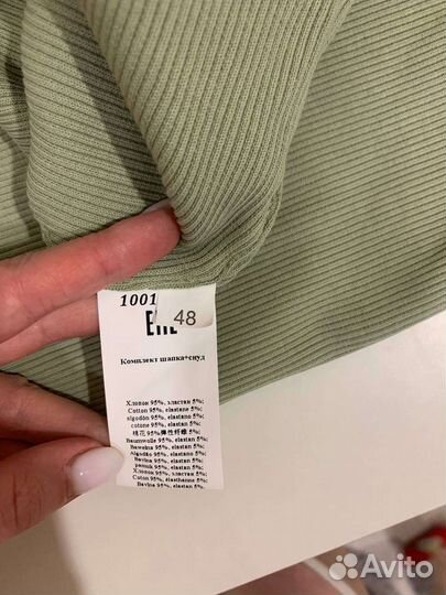 Комплект шапка и снуд для девочки