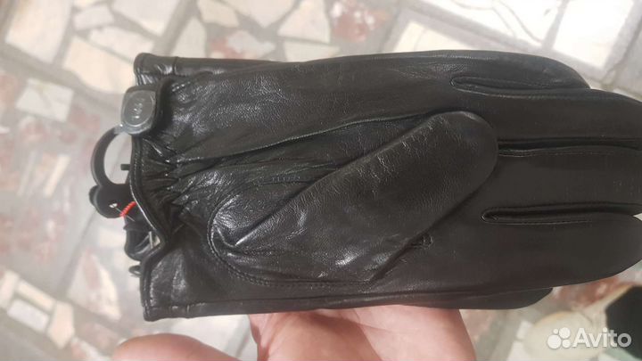 Мужские кожаные перчатки
