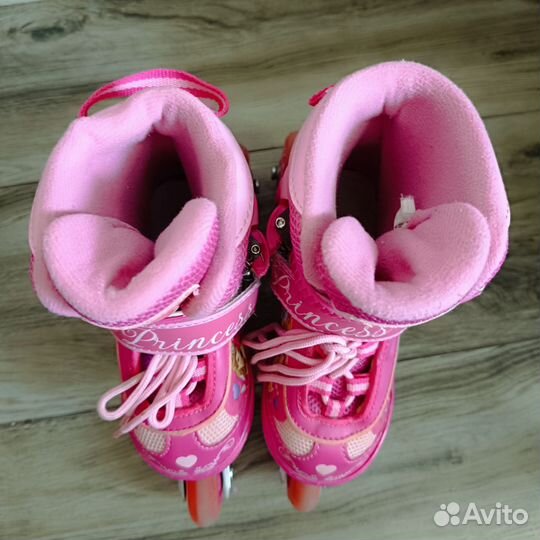 Роликовые коньки детские раздвижные