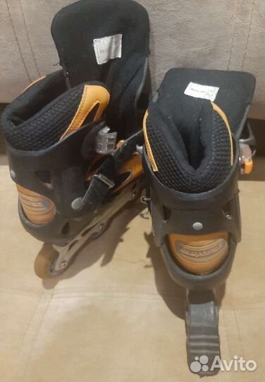 Роликовые коньки детские раздвижные