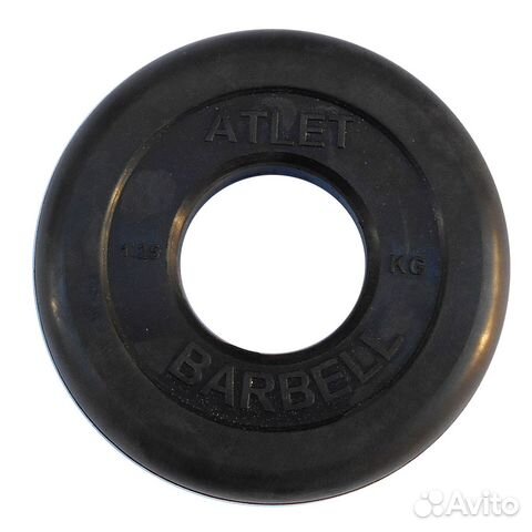 Диск Barbell Atlet 51мм 1,25кг