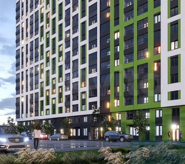 1-к. квартира, 41,5 м², 23/27 эт.