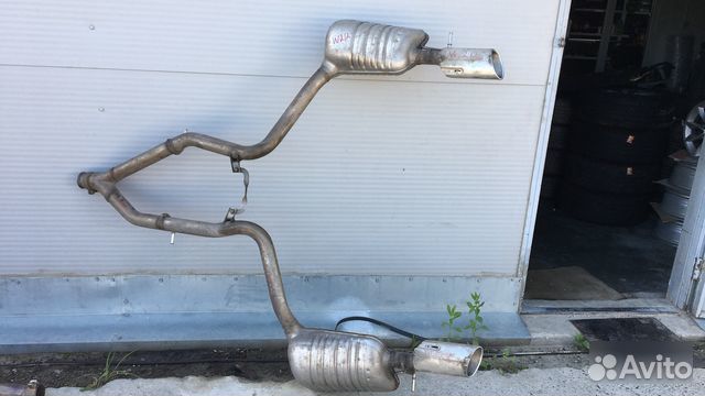 Глушитель Mercedes E350 W212 642.850D 2010