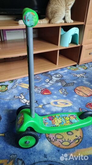 Самокат детский трехколесный