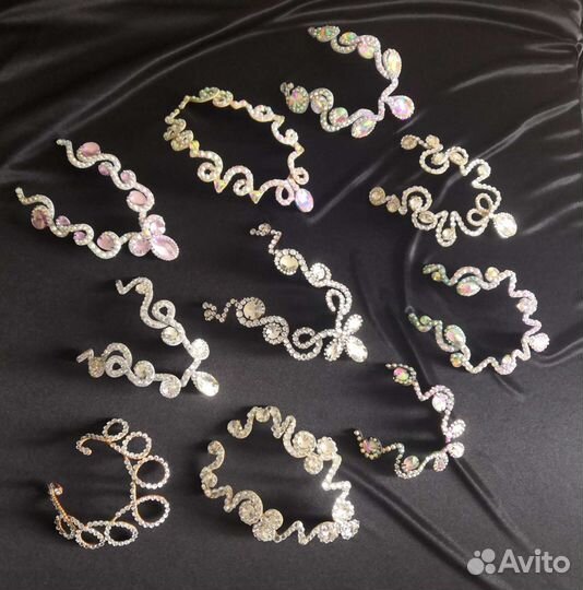 Украшение на голову для бально-спортивных танцев