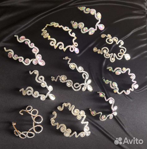 Украшение на голову для бально-спортивных танцев