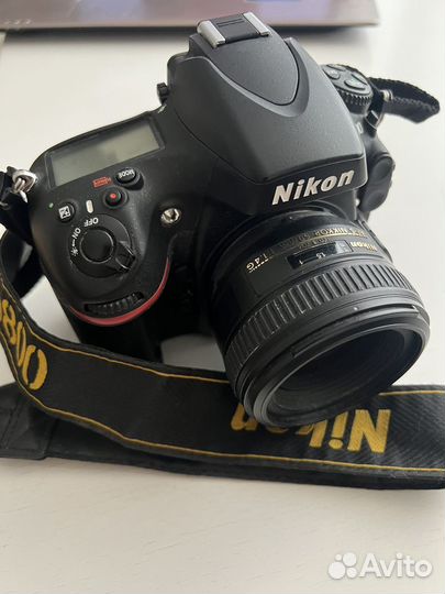 Зеркальный фотоаппарат Nikon D800 + Nikon 50мм 1,4