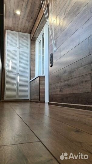 Отделка балконов и лоджий, утепление, остекление