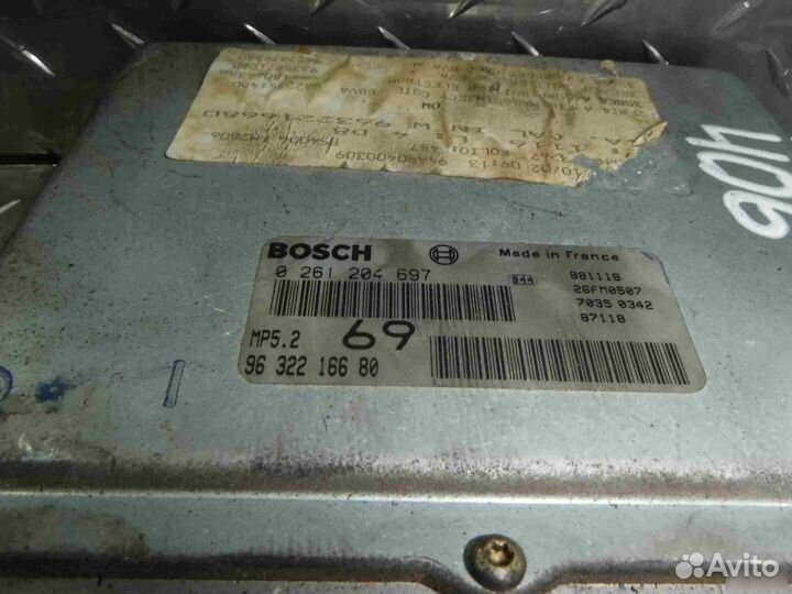 Блок управления двигателем Peugeot 406 1995-2004