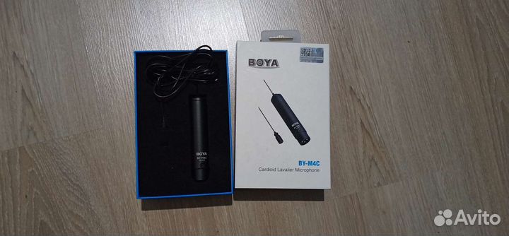 Микрофон boya BY-M4C черный