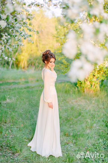 Халат шифоновый для фотосессии