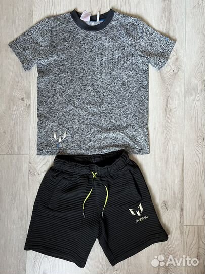 Футболка и шорты adidas 140, 2 шт