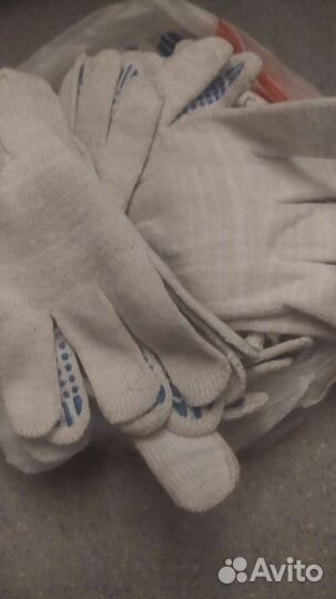 Перчатки высший сорт Х/Б Для сада огорода