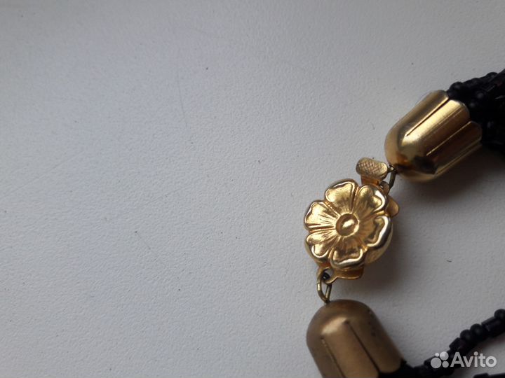 Бусы серьги винтаж времен СССР