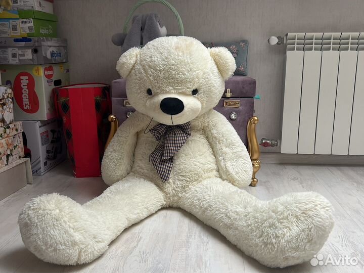Плюшевый медведь большой