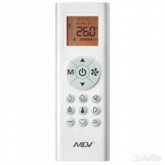 MDV mdsa-12HRN1 панель Gold/Silver