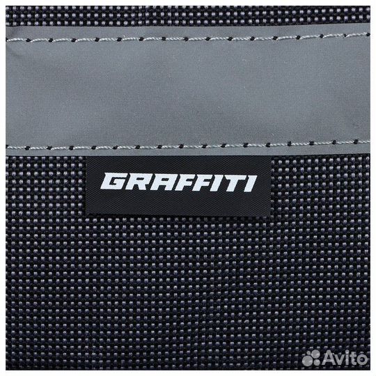 Велосумка Graffiti джаст 1 на багажник, цвет серый