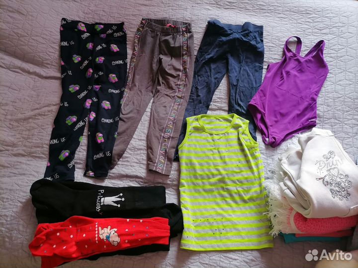 Вещи пакетом на девочку 116-122р